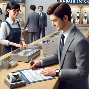 セイコー 時計修理の店舗持ち込み手順