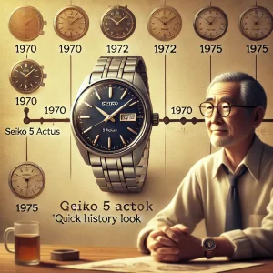 セイコー5 アクタス 歴史 アクタスの歴史をざっくり