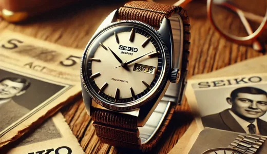 セイコー5アクタスの歴史を深掘り！60年代誕生から魅力と特徴まで
