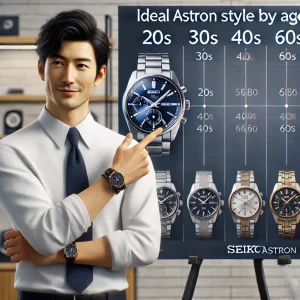 セイコーアストロン 年齢層 似合う年齢層の結論