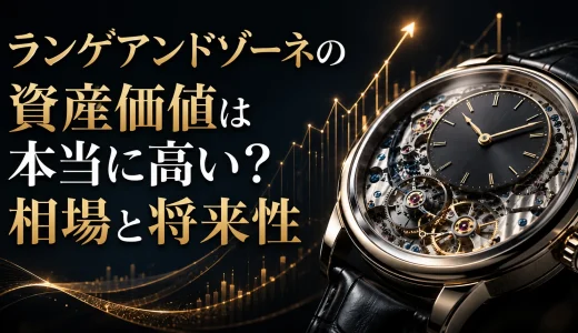 ランゲアンドゾーネの資産価値は本当に高い？相場と将来性