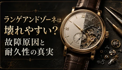 ランゲアンドゾーネは壊れやすい？故障原因と耐久性の真実
