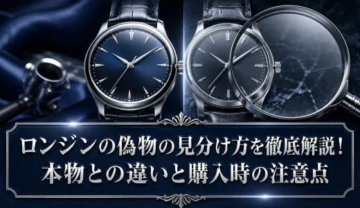 ロンジンの偽物の見分け方を徹底解説！本物との違いと購入時の注意点