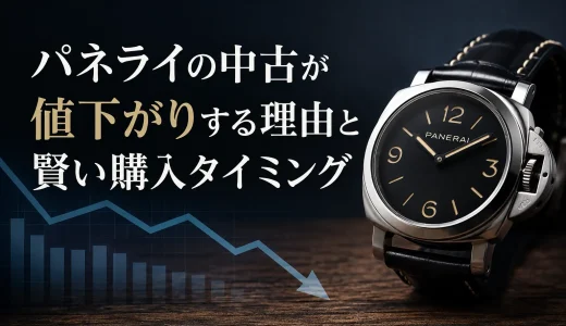 パネライの中古が値下がりする理由と賢い購入タイミング