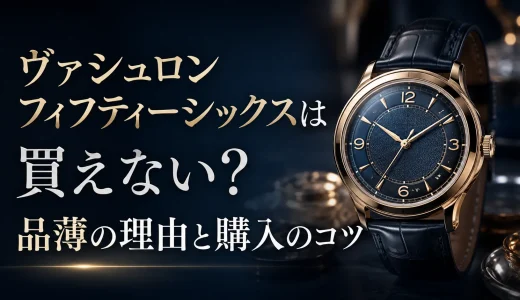 ヴァシュロンフィフティーシックスは買えない？品薄の理由と購入のコツ